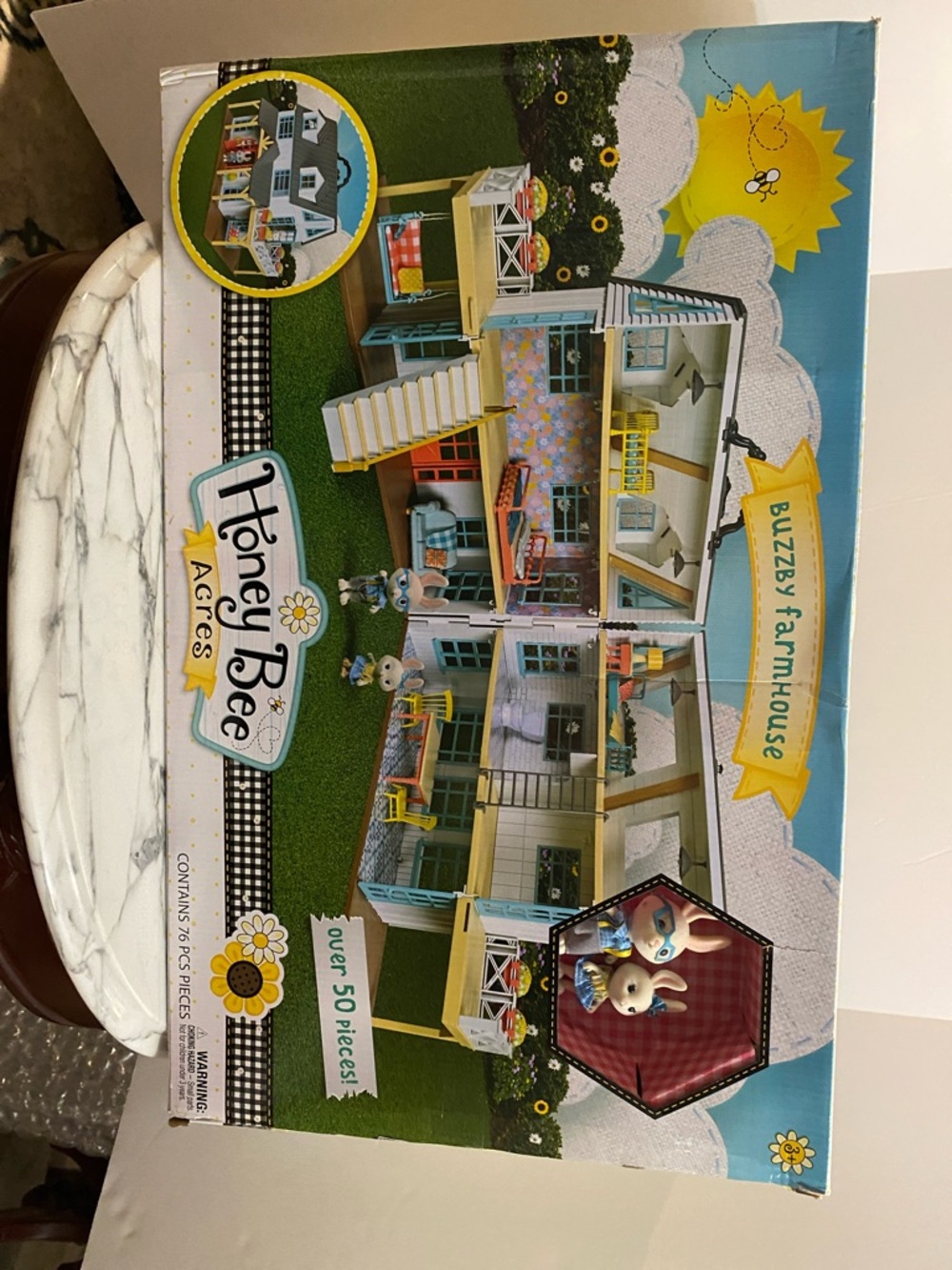 Buzzy Farmhouse Playset - Pastel Multi-Color